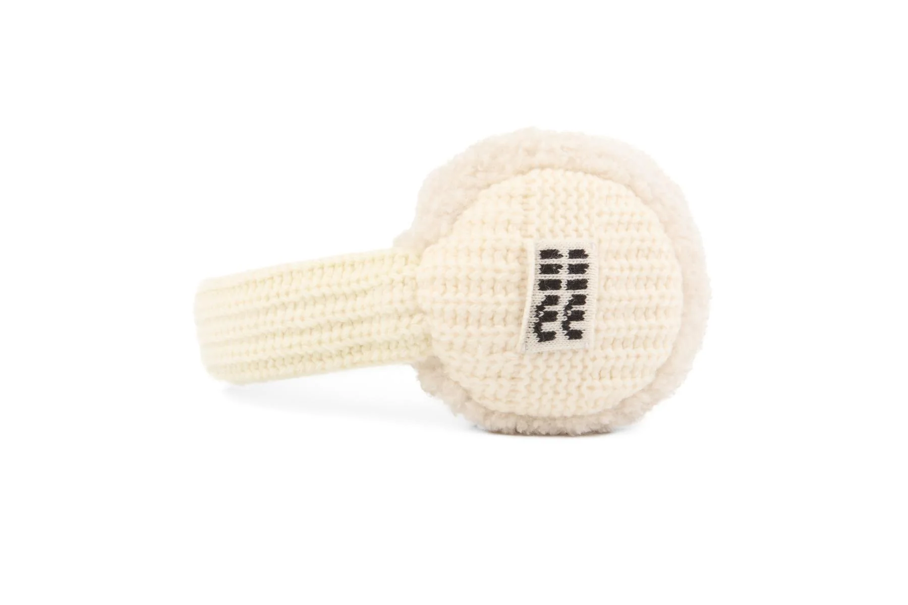 MIU MIU CREAM CASHMERE EAR MUFFS - Image 3
