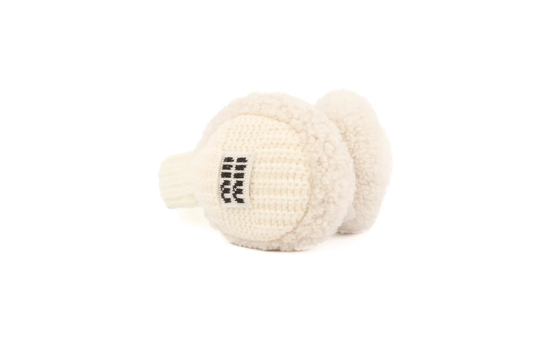 MIU MIU CREAM CASHMERE EAR MUFFS - Image 4