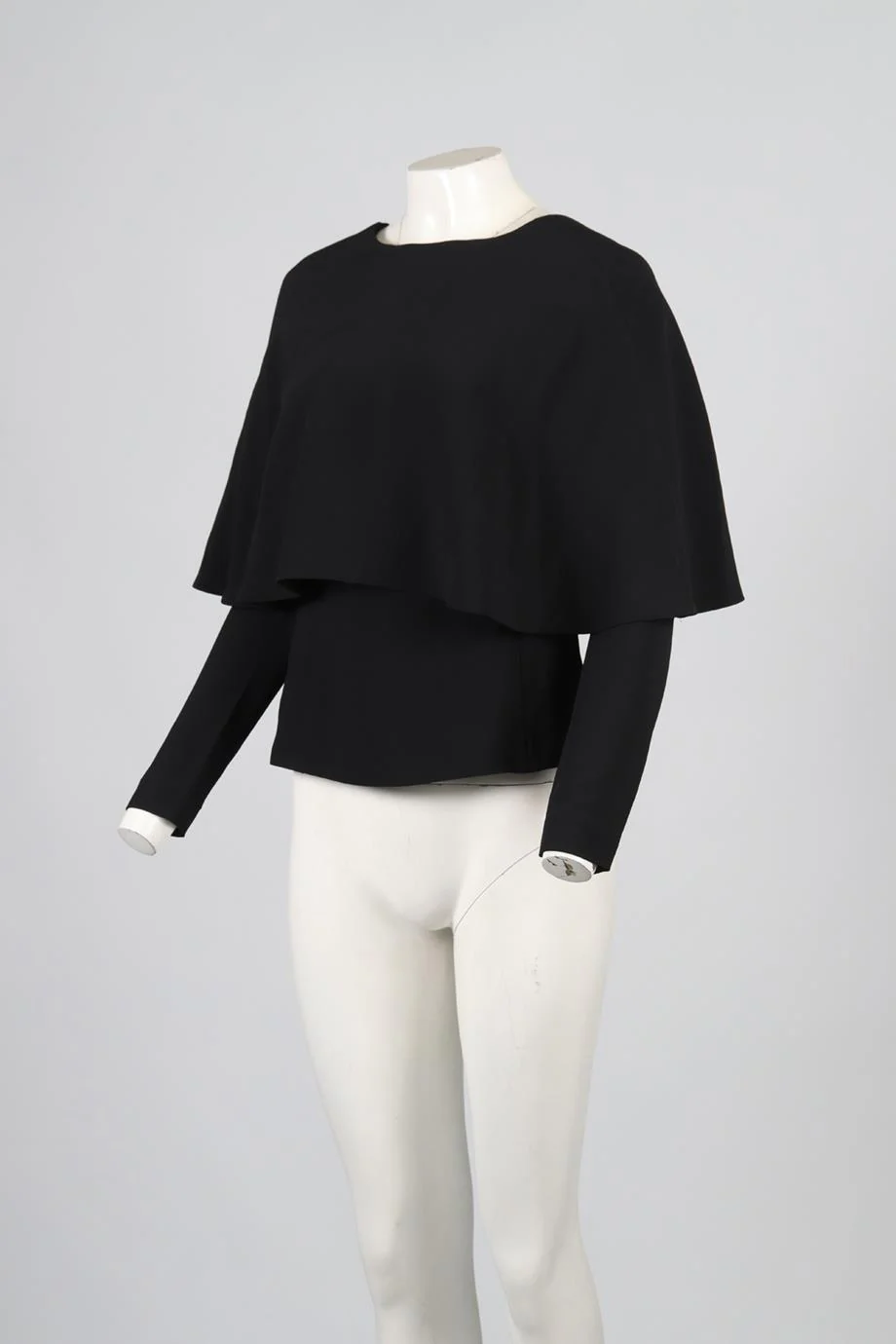 MIU MIU CREPE TOP IT 42 UK 10 - Image 3
