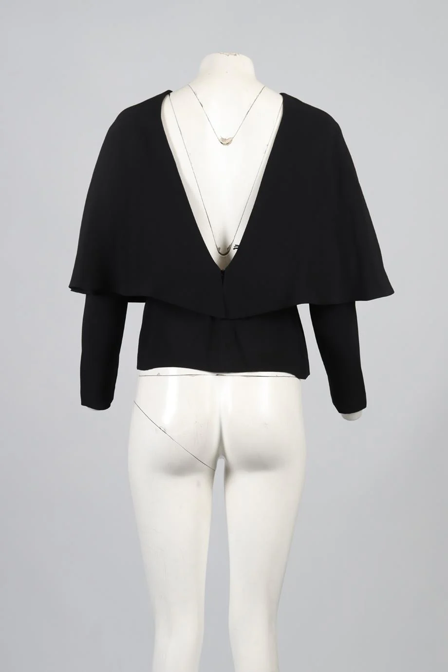 MIU MIU CREPE TOP IT 42 UK 10 - Image 4