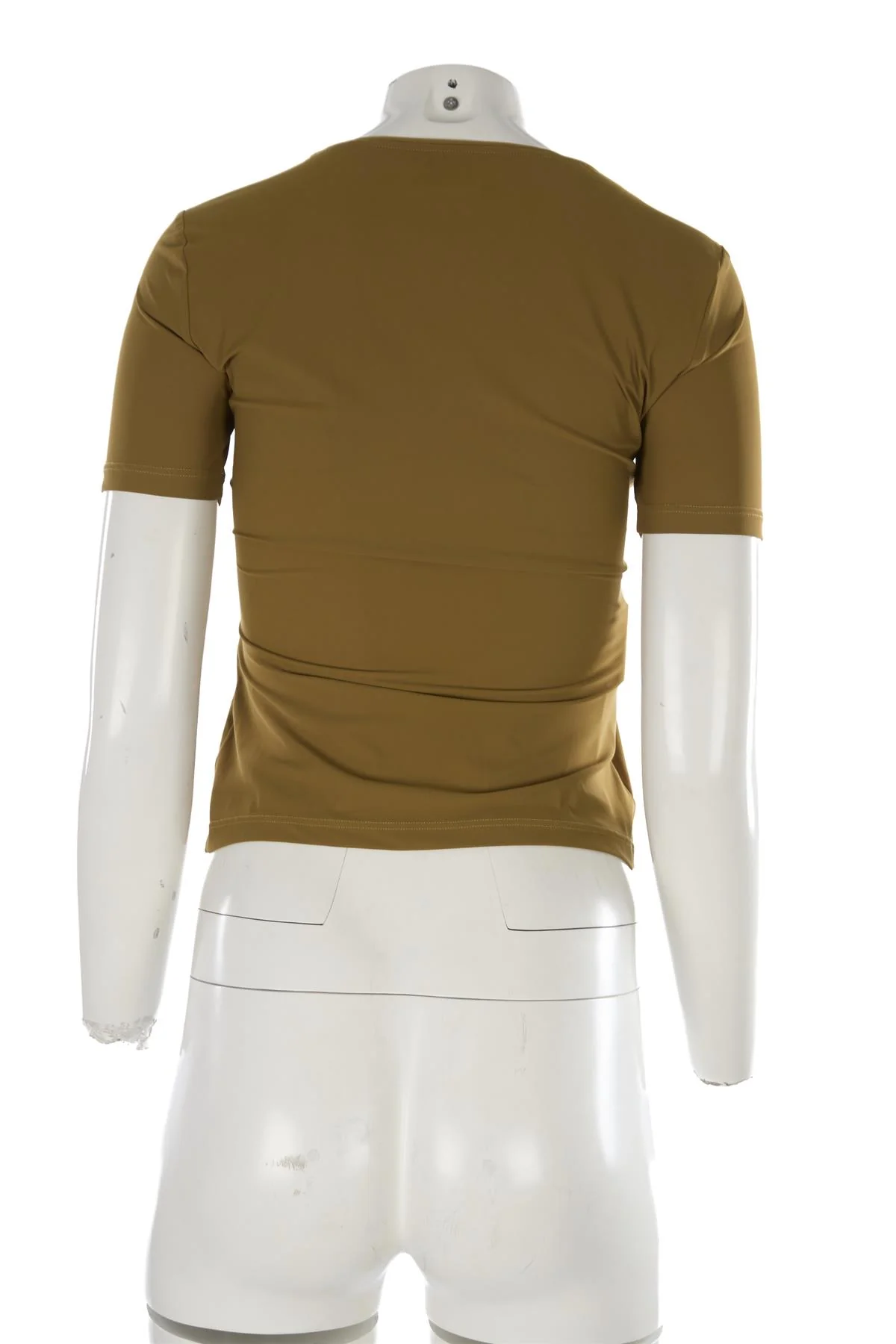MIU MIU GREEN JERSEY TOP IT 38 UK 6 - Image 4
