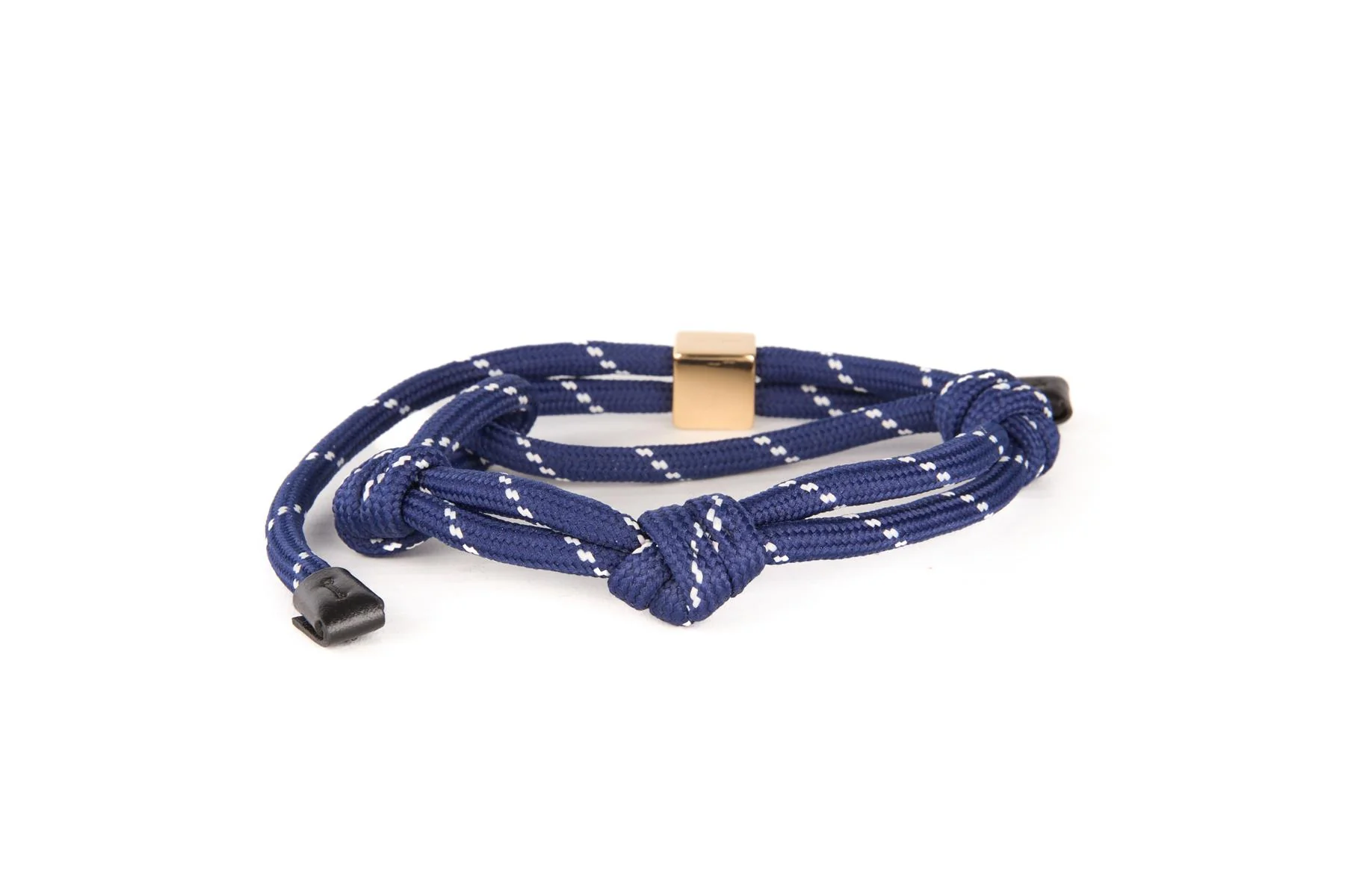 MIU MIU NAVY CORD BRACELET ONE SIZE - Image 4