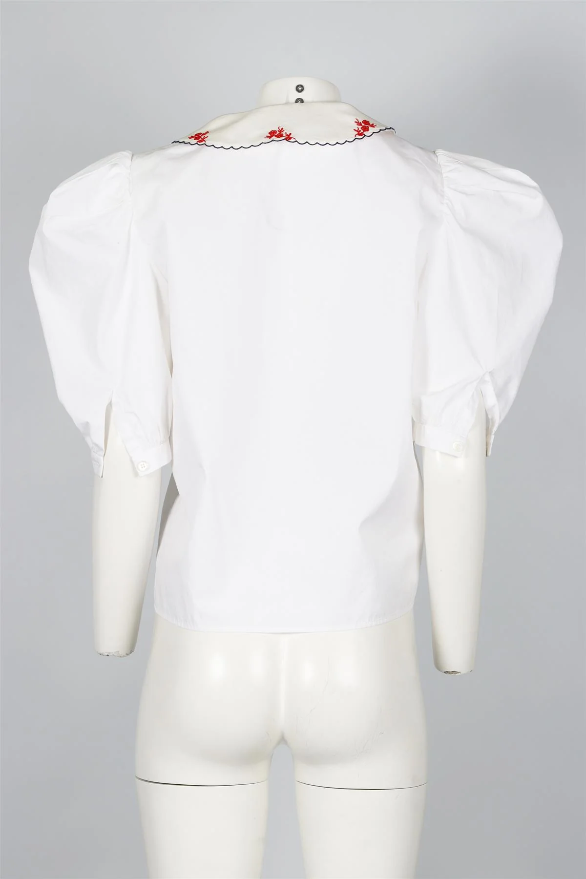 MIU MIU WHITE COTTON SHIRT IT 38 UK 6 - Image 5