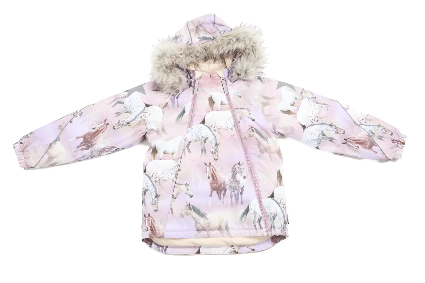 MOLO PINK KIDS GIRLS SKI JACKET 10 YEARS - Image 2