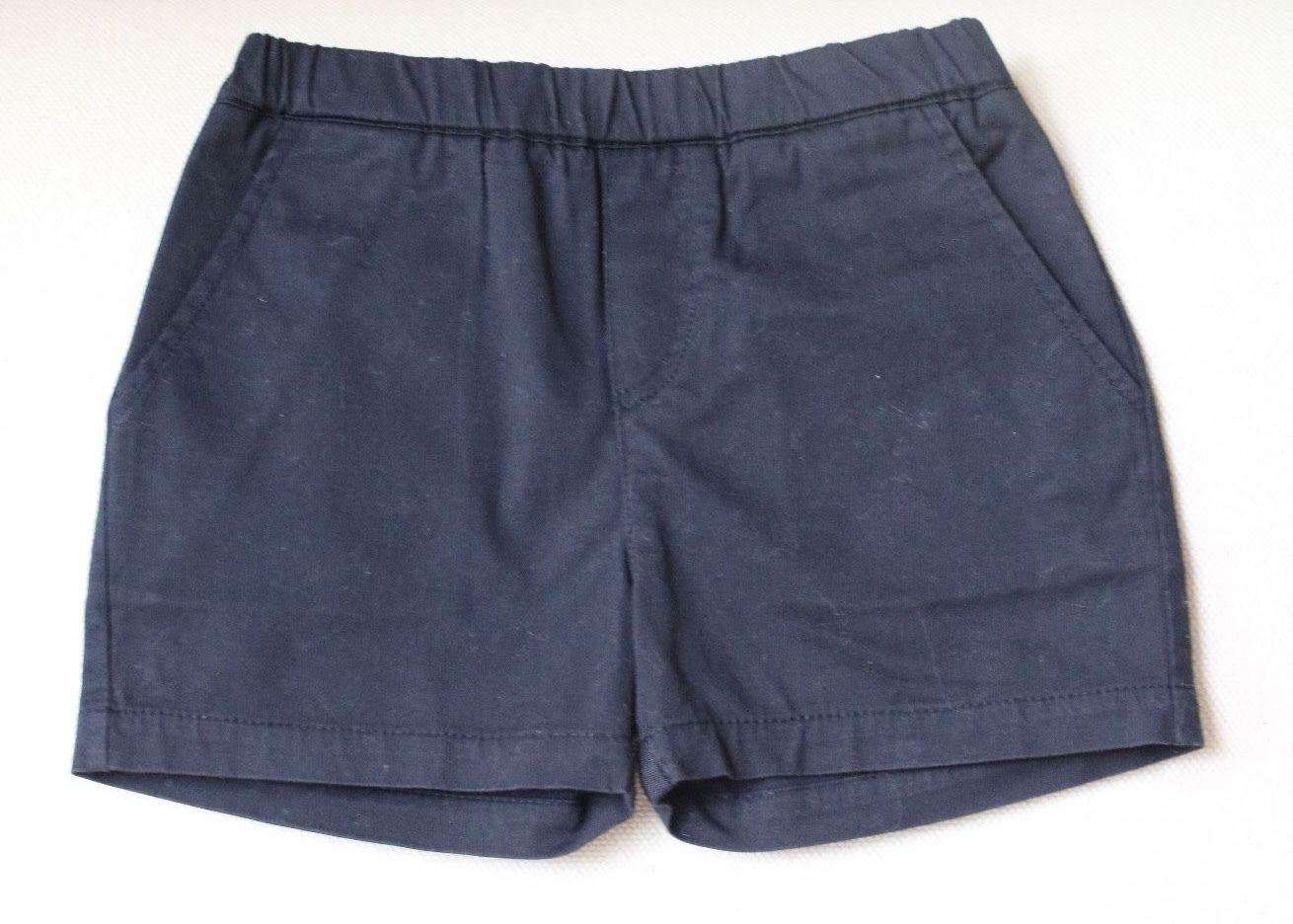 MONCLER BABY NAVY SHORTS 12-18 MONTHS