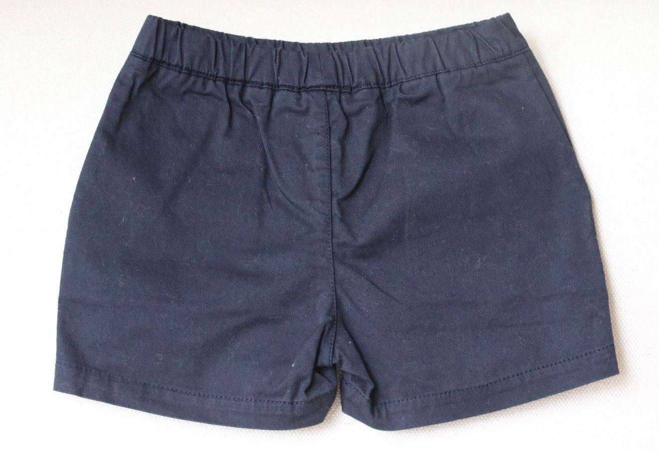 MONCLER BABY NAVY SHORTS 12-18 MONTHS - Image 2