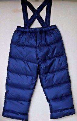 MONCLER BABY NAVY SKI PANTS 18-24 MONTHS - Image 2