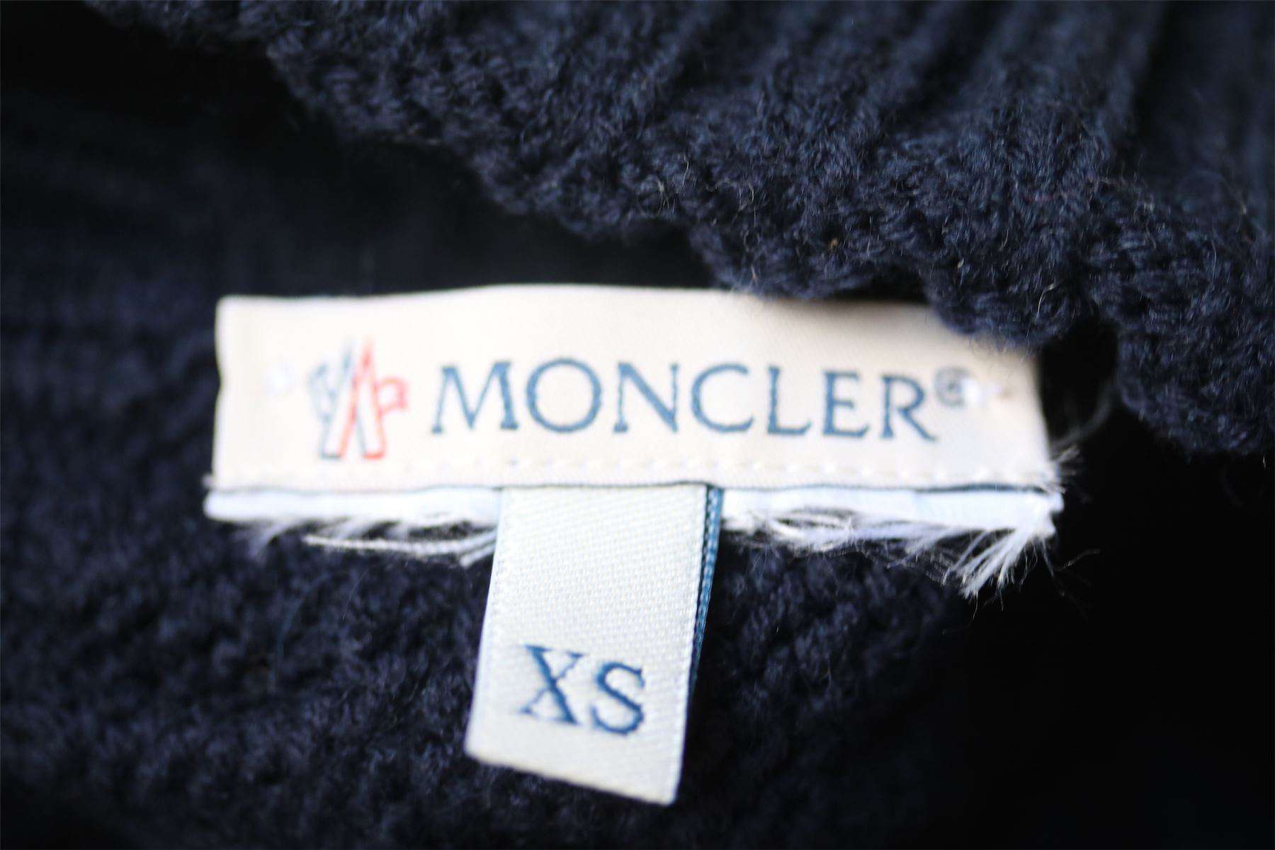 MONCLER BABY WOOL CABLE KNIT HAT XS 12-24 MONTHS - Image 4