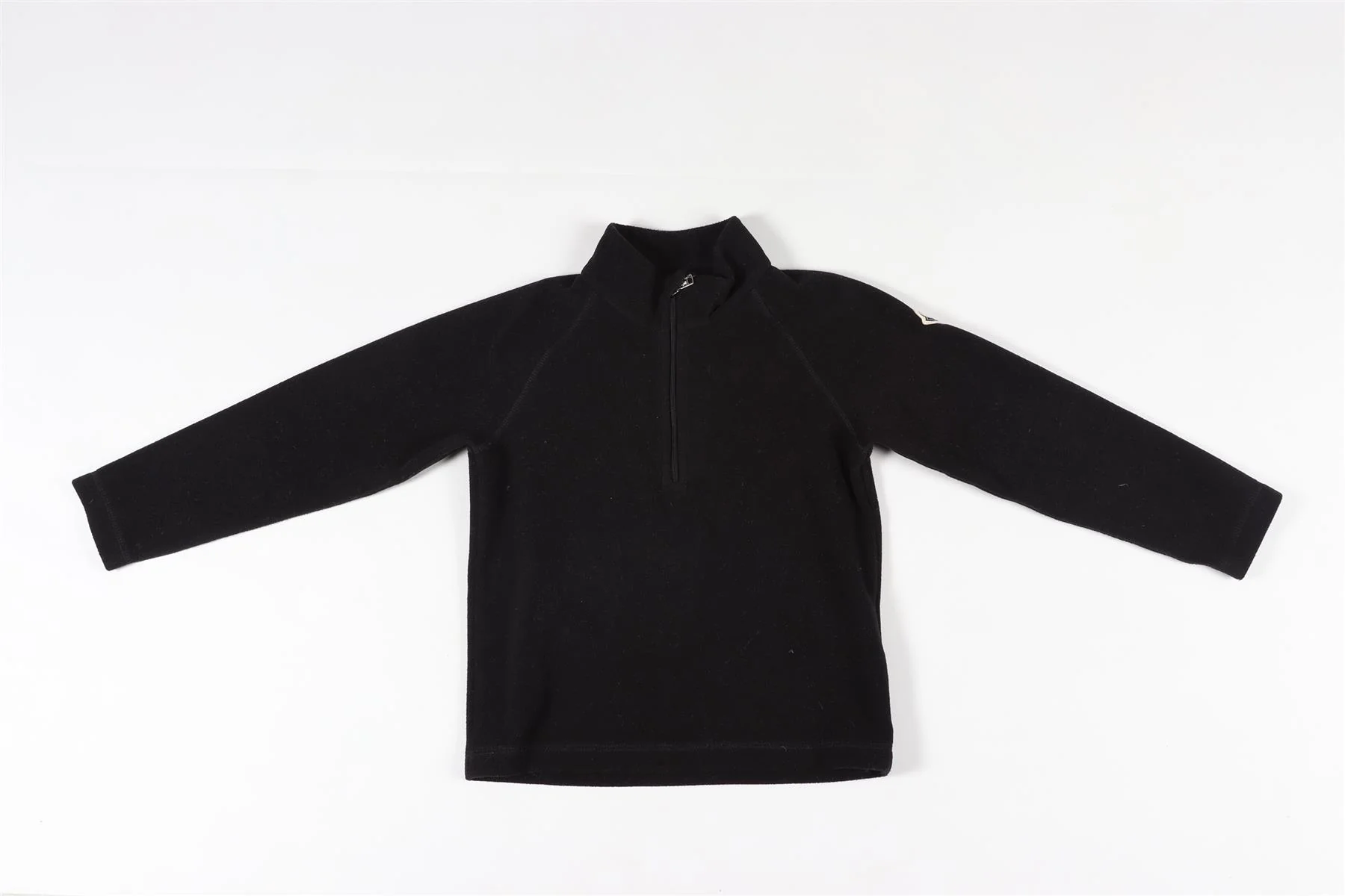 MONCLER BLACK KIDS BOYS FLEECE TOP 6 YEARS - Image 2