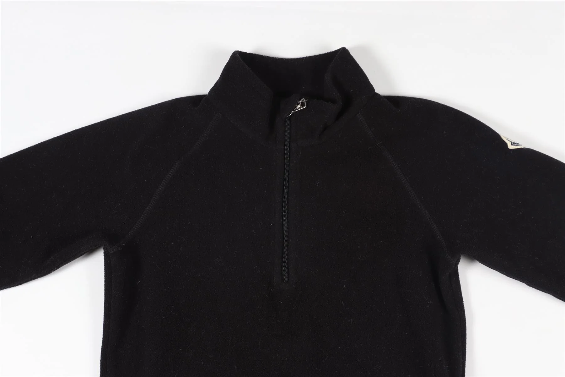 MONCLER BLACK KIDS BOYS FLEECE TOP 6 YEARS - Image 3