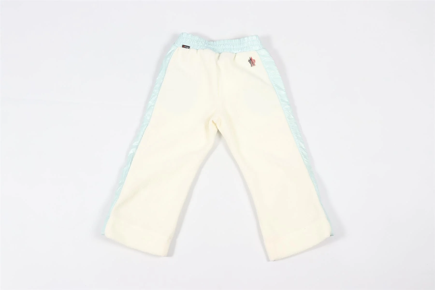 MONCLER CREAM KIDS GIRLS FLEECE TRACK PANTS 4 YEARS - Image 2
