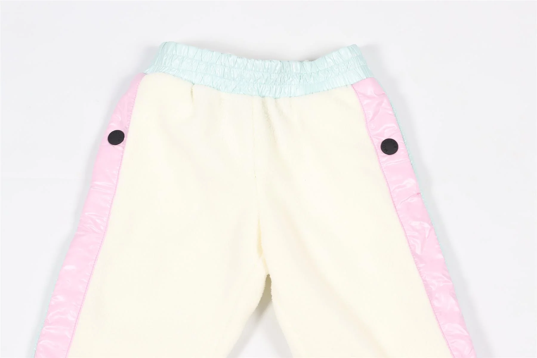 MONCLER CREAM KIDS GIRLS FLEECE TRACK PANTS 4 YEARS - Image 5
