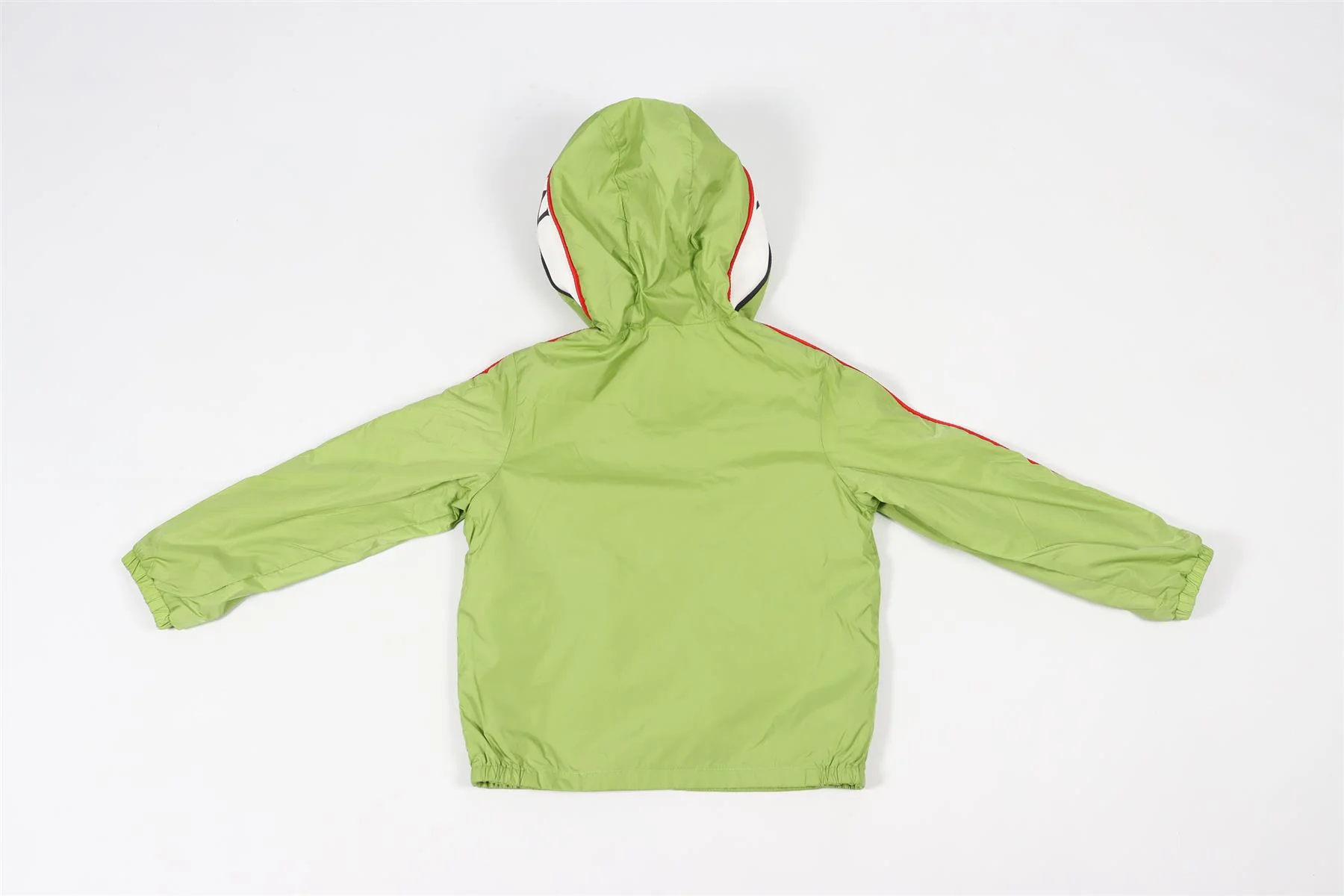 MONCLER GREEN KIDS BOYS SHELL JACKET 8 YEARS - Image 4