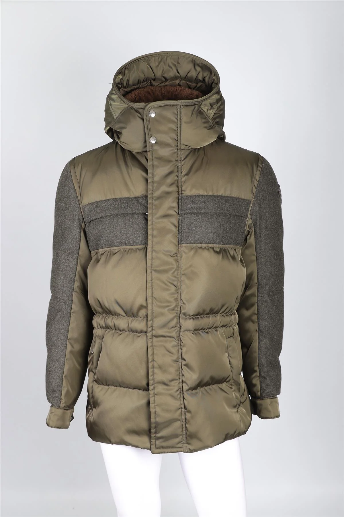 MONCLER GREEN MEN'S PADDED DOWN JACKET LARGE - Image 2