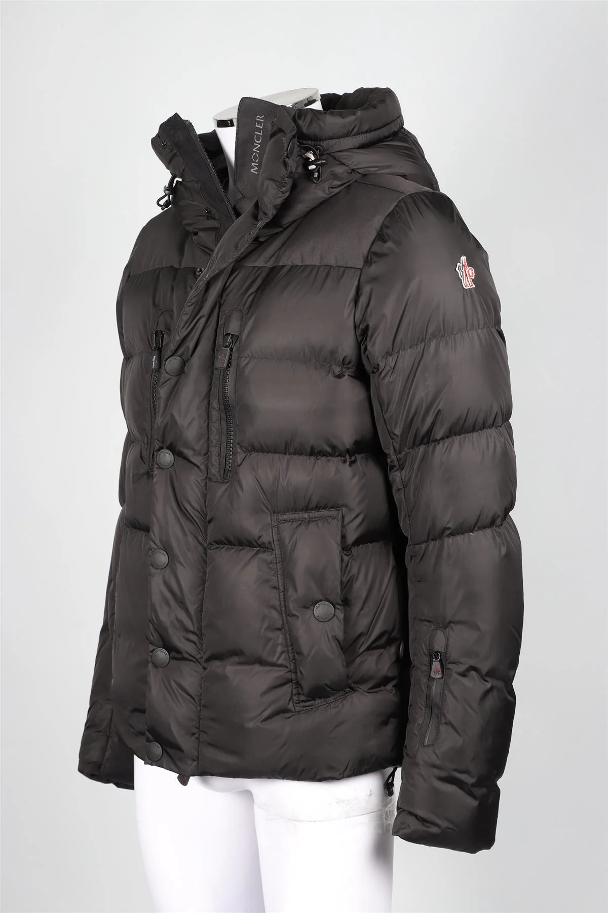 MONCLER GRENOBLE BLACK MEN'S PADDED DOWN JACKET UK/US CHEST 40 - Image 3