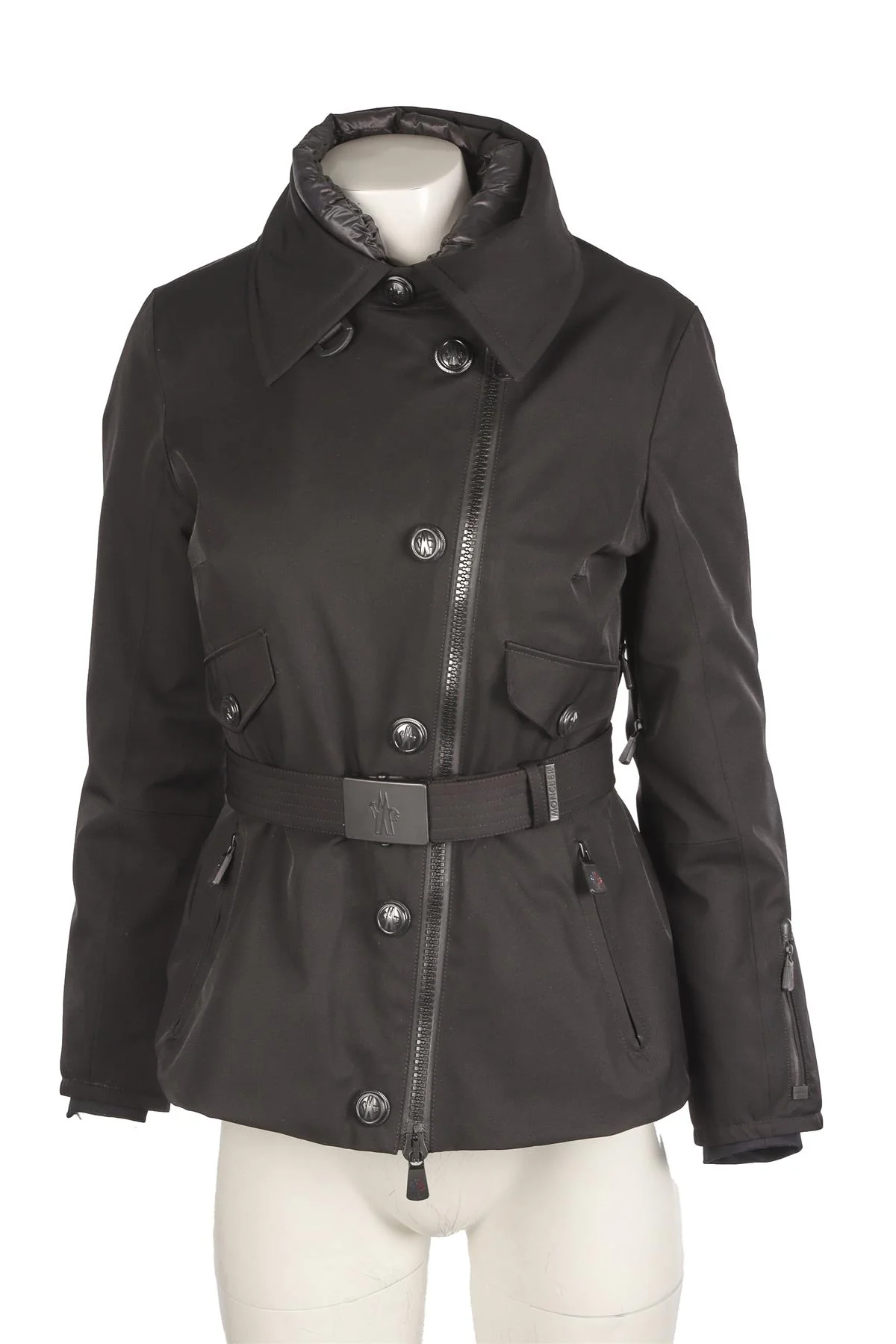 MONCLER GRENOBLE BLACK PADDED DOWN JACKET 1 - Image 2