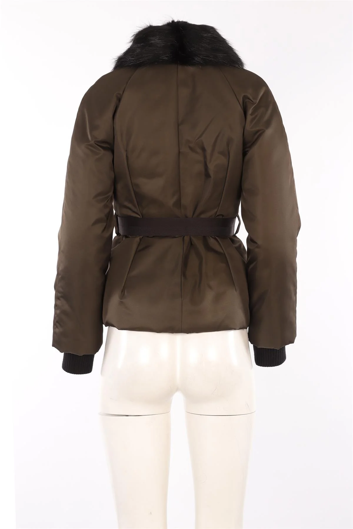MONCLER GRENOBLE GREEN SHELL DOWN JACKET UK 8 - Image 4