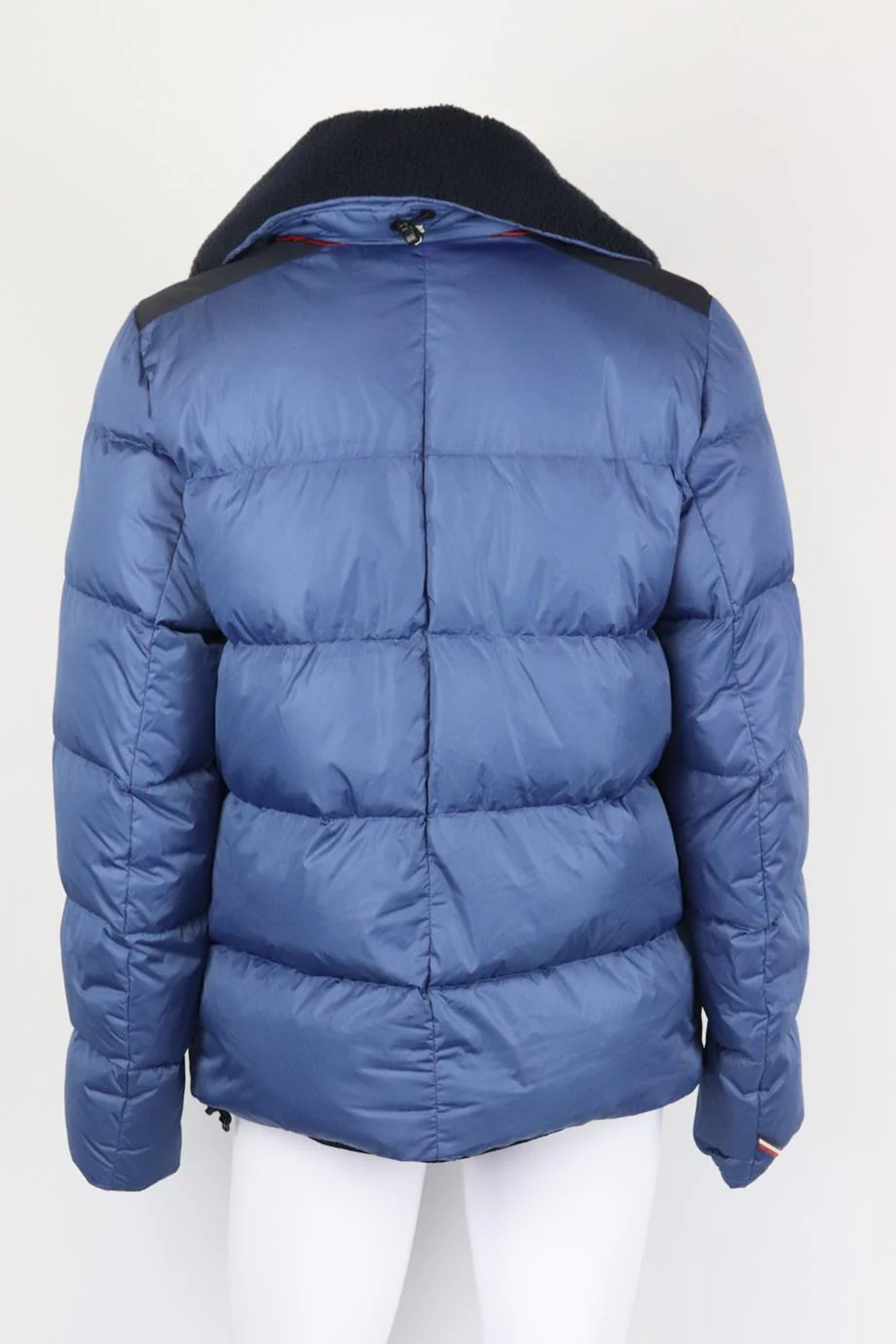 MONCLER GRENOBLE KOBUK SHEARLING TRIMMED QUILTED SHELL DOWN JACKET XXLARGE - Image 3