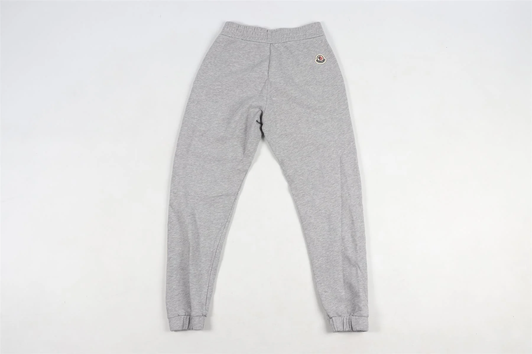 MONCLER GREY KIDS BOYS COTTON PANTS 8 YEARS - Image 4