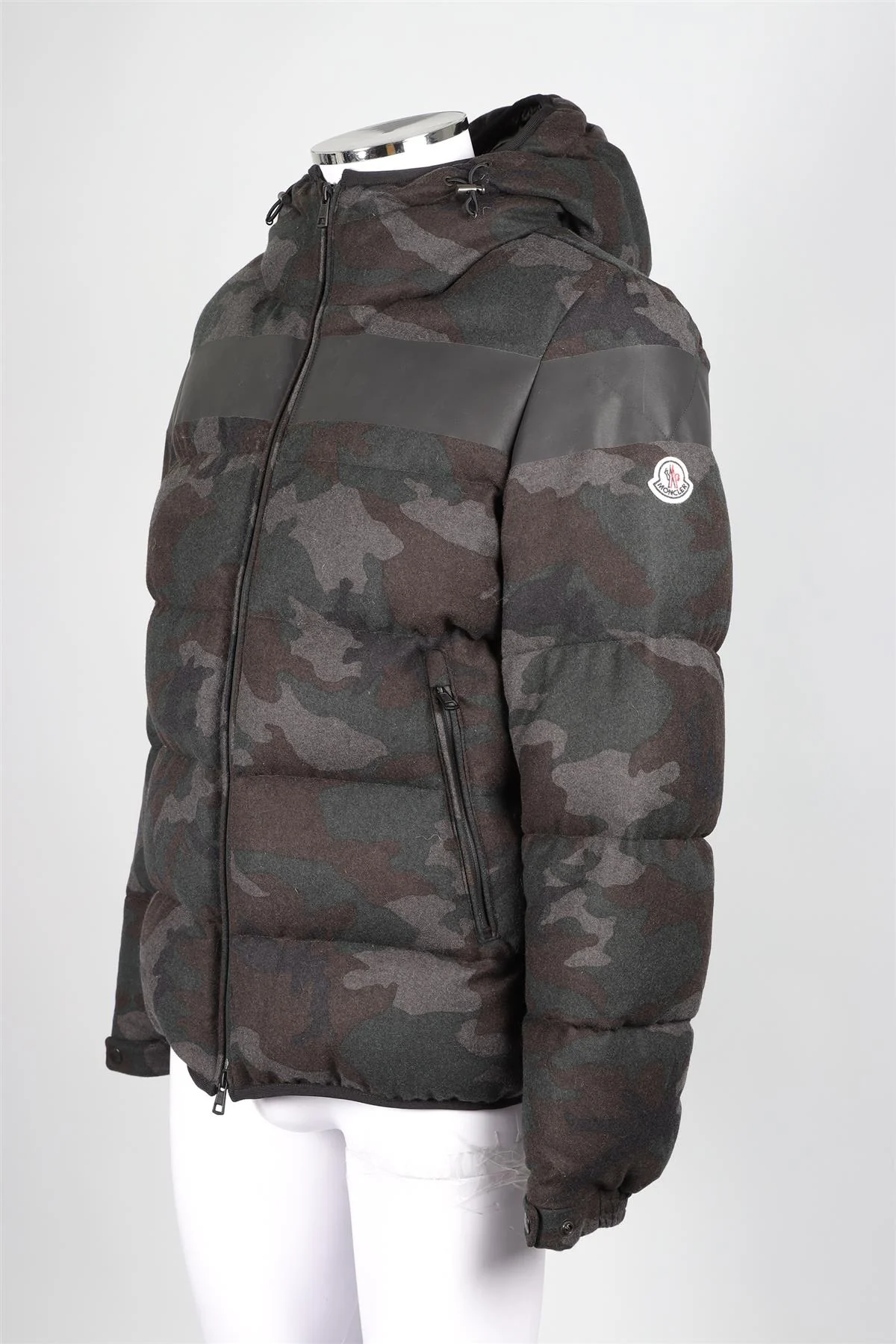 MONCLER GREY MEN'S PADDED DOWN JACKET UK/US CHEST 42 - Image 3