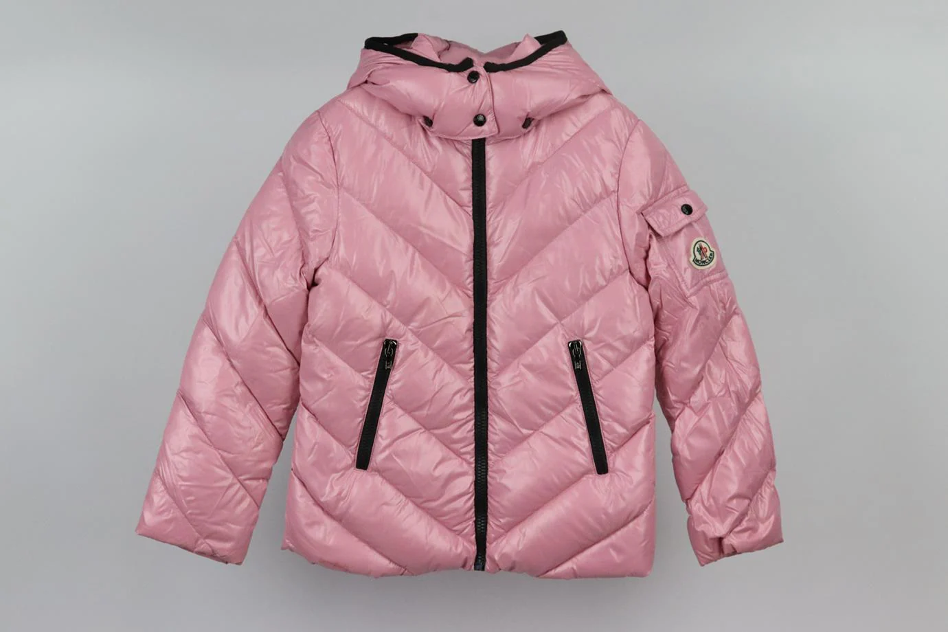 MONCLER KIDS GIRLS DOWN PADDED JACKET 8 YEARS - Image 2
