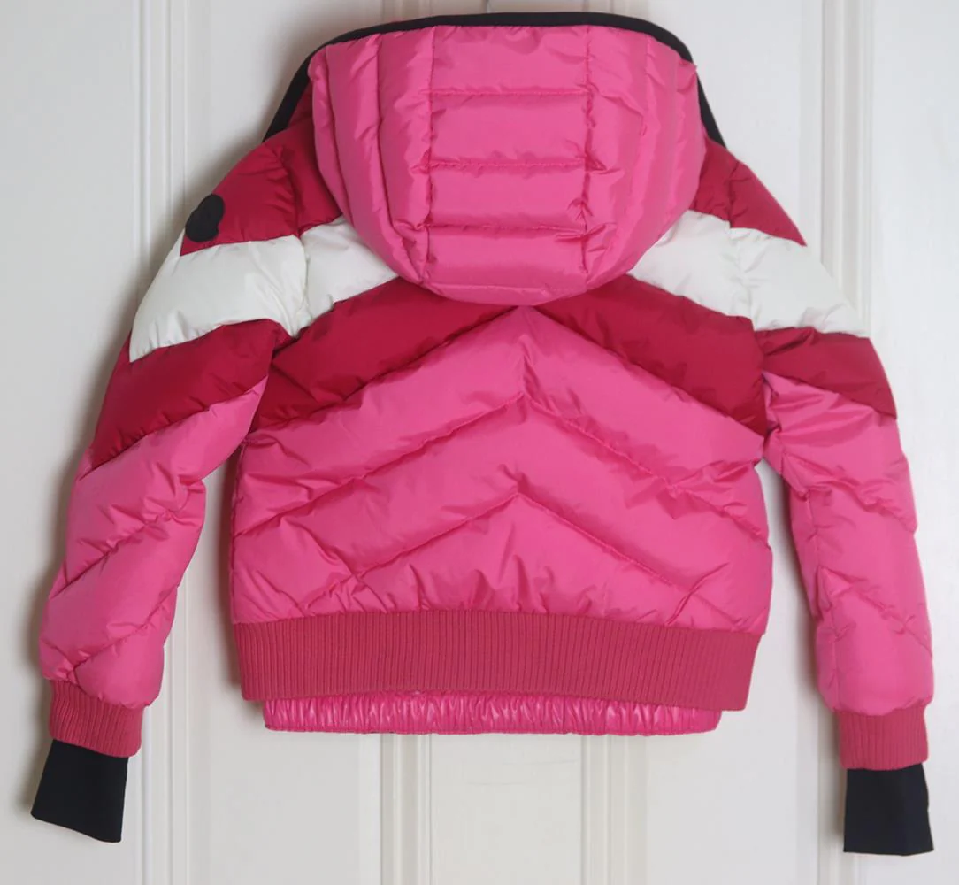 MONCLER KIDS GIRLS DOWN PADDED JACKET 8 YEARS - Image 3
