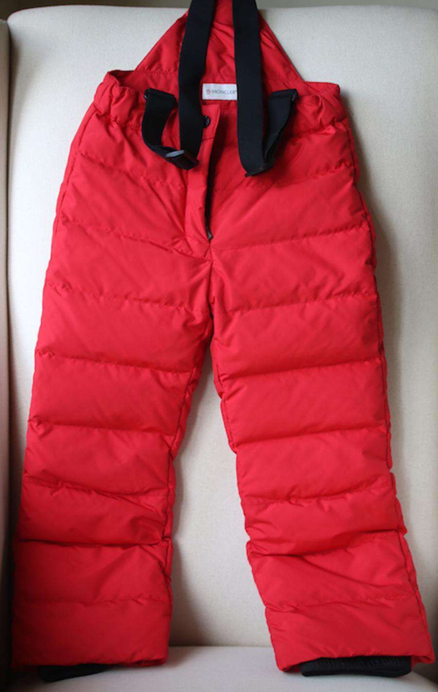 MONCLER KIDS GIRLS NANTUA DOWN PADDED SNOWSUIT 6 YEARS - Image 4
