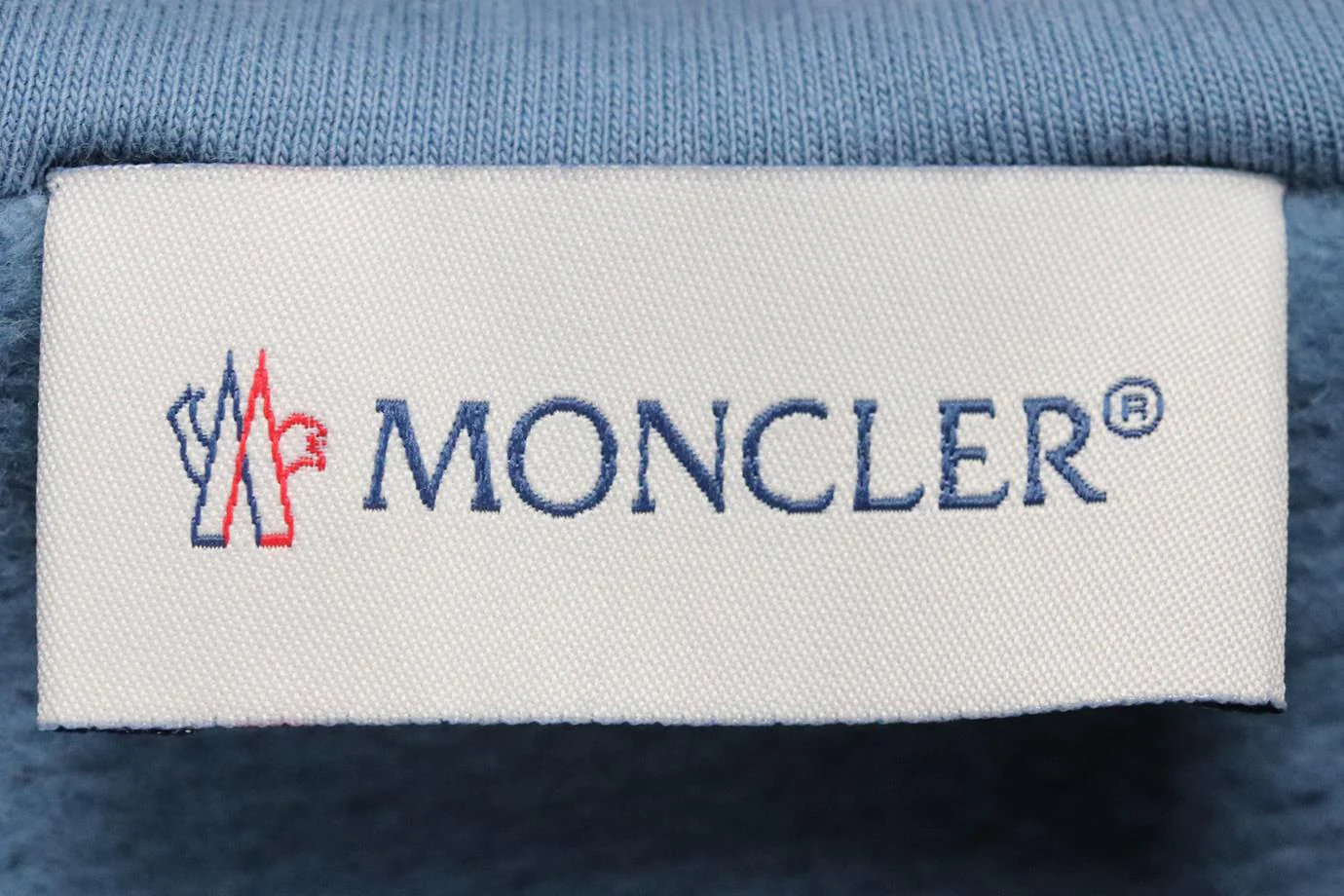 MONCLER KIDS UNISEX FAUX SHEARLING AND COTTON HOODIE 8 YEARS - Image 4