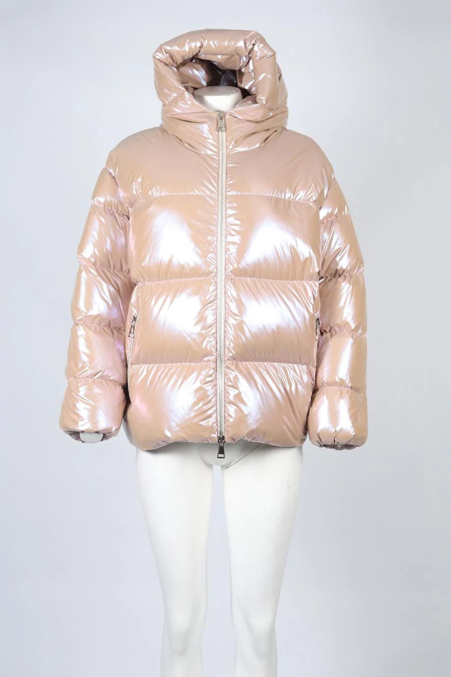 MONCLER PADDED SHELL DOWN JACKET UK 8 - Image 2