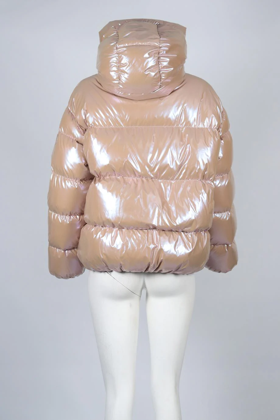 MONCLER PADDED SHELL DOWN JACKET UK 8 - Image 4