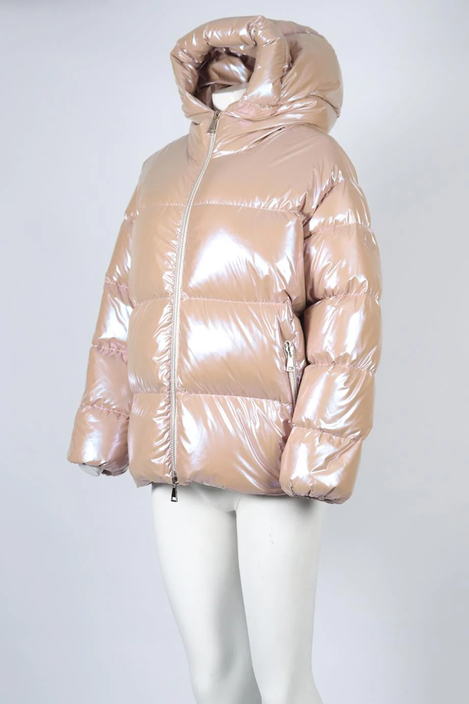 MONCLER PADDED SHELL DOWN JACKET UK 8 - Image 3