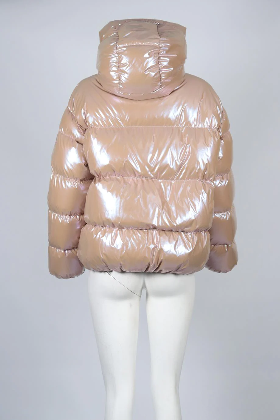 MONCLER PADDED SHELL DOWN JACKET UK 8 - Image 4