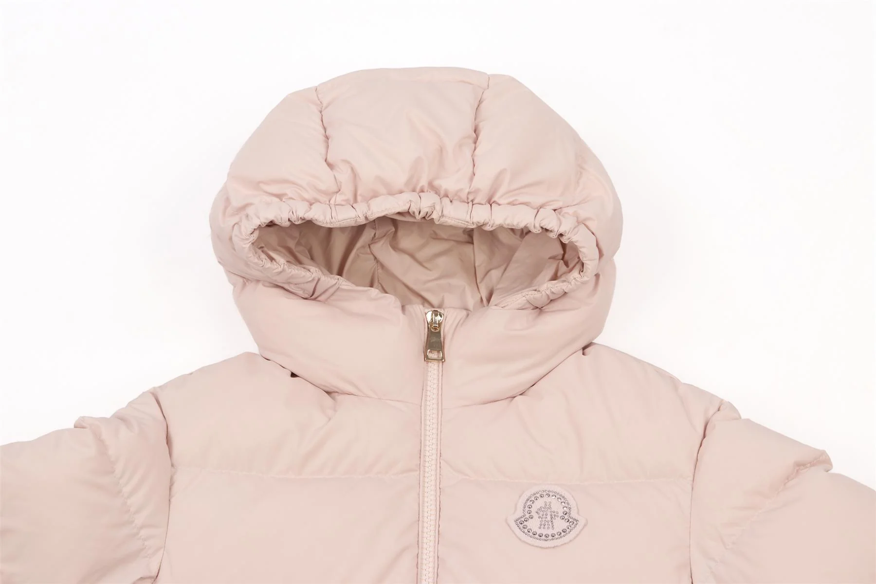 MONCLER PINK KIDS GIRLS JACKET 6 YEARS - Image 3