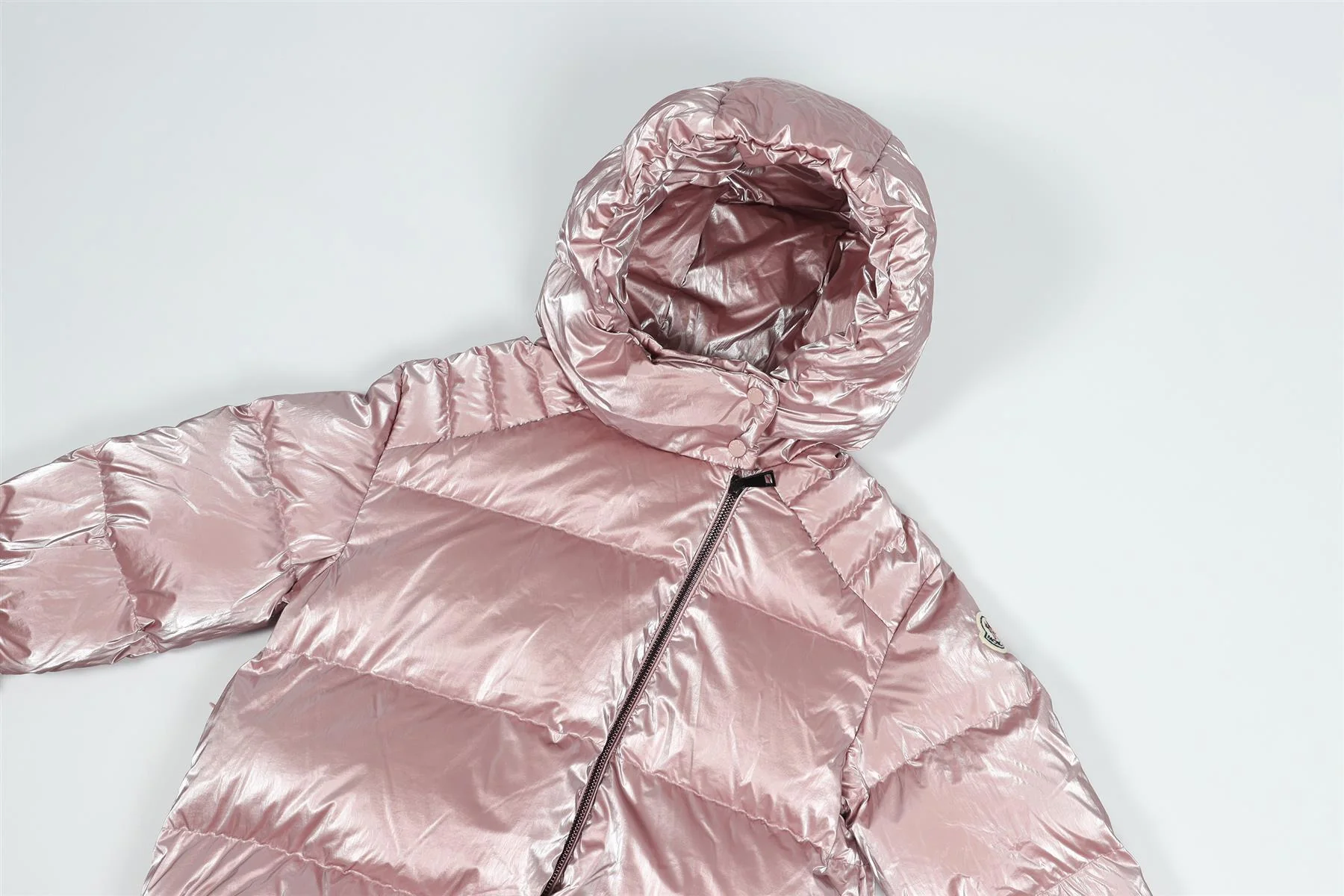 MONCLER PINK KIDS GIRLS PADDED JACKET 10 YEARS - Image 3