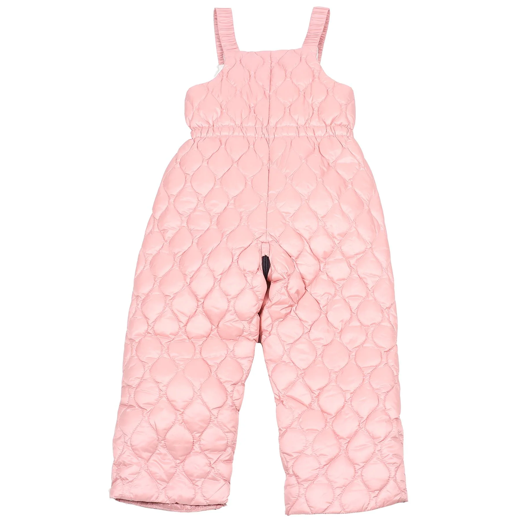 MONCLER PINK KIDS GIRLS PADDED SALOPETTES 2 YEARS - Image 6