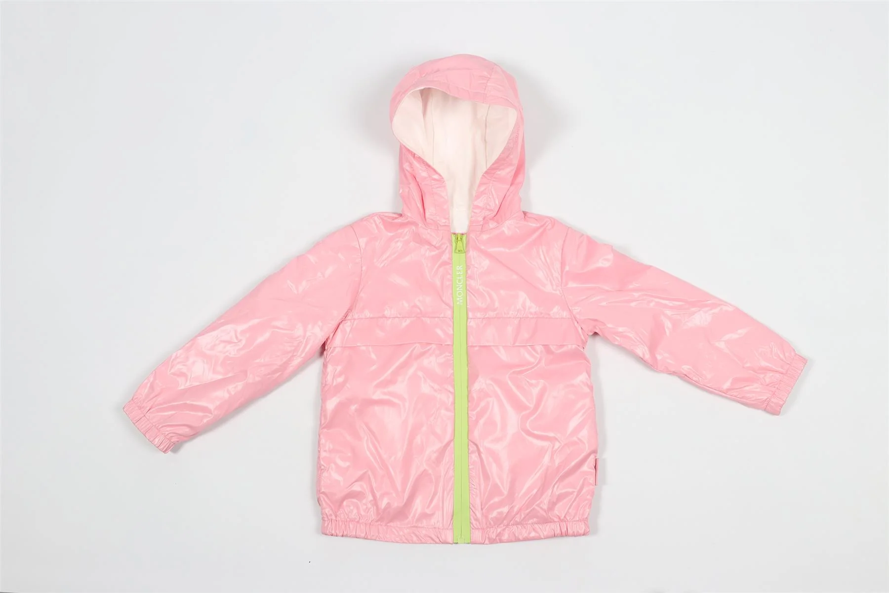 MONCLER PINK KIDS GIRLS SHELL JACKET 3 YEARS - Image 2