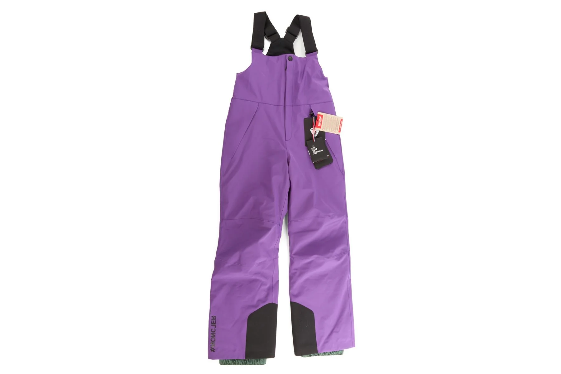 MONCLER PURPLE KIDS GIRLS SALOPETTES 12 YEARS - Image 2