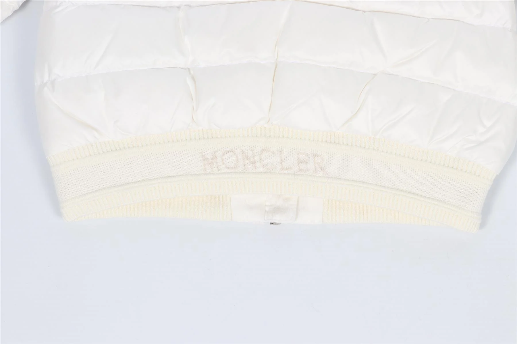 MONCLER WHITE KIDS GRILS PADDED JACKET 3 YEARS - Image 5