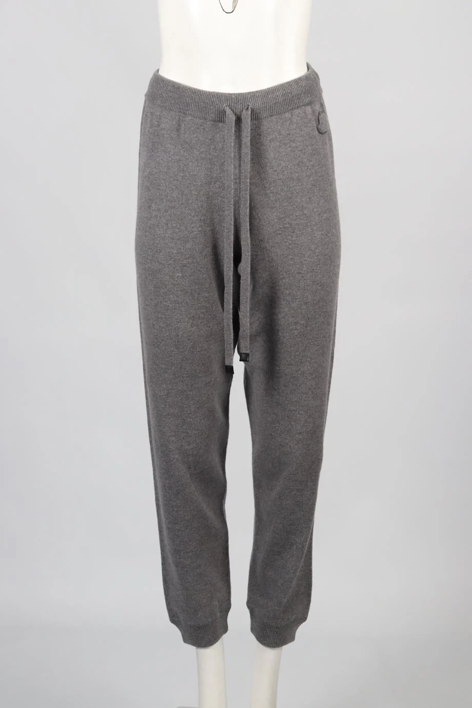 MONCLER WOOL AND CASHMERE BLEND TRACK PANTS XSMALL - Image 2