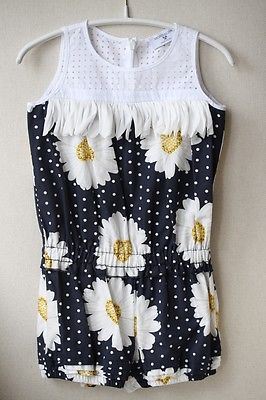 MONNALISA BABY DAISY AND POLKA DOT PLAYSUIT 2 YEARS - Image 3