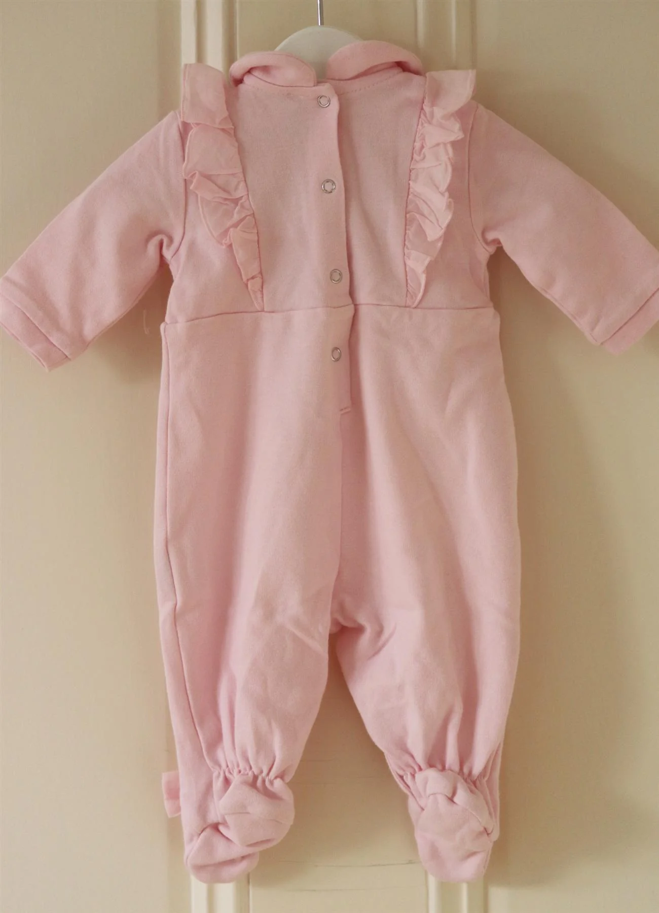 MONNALISA BABY GIRLS COTTON BABYGROW 1 MONTH - Image 3