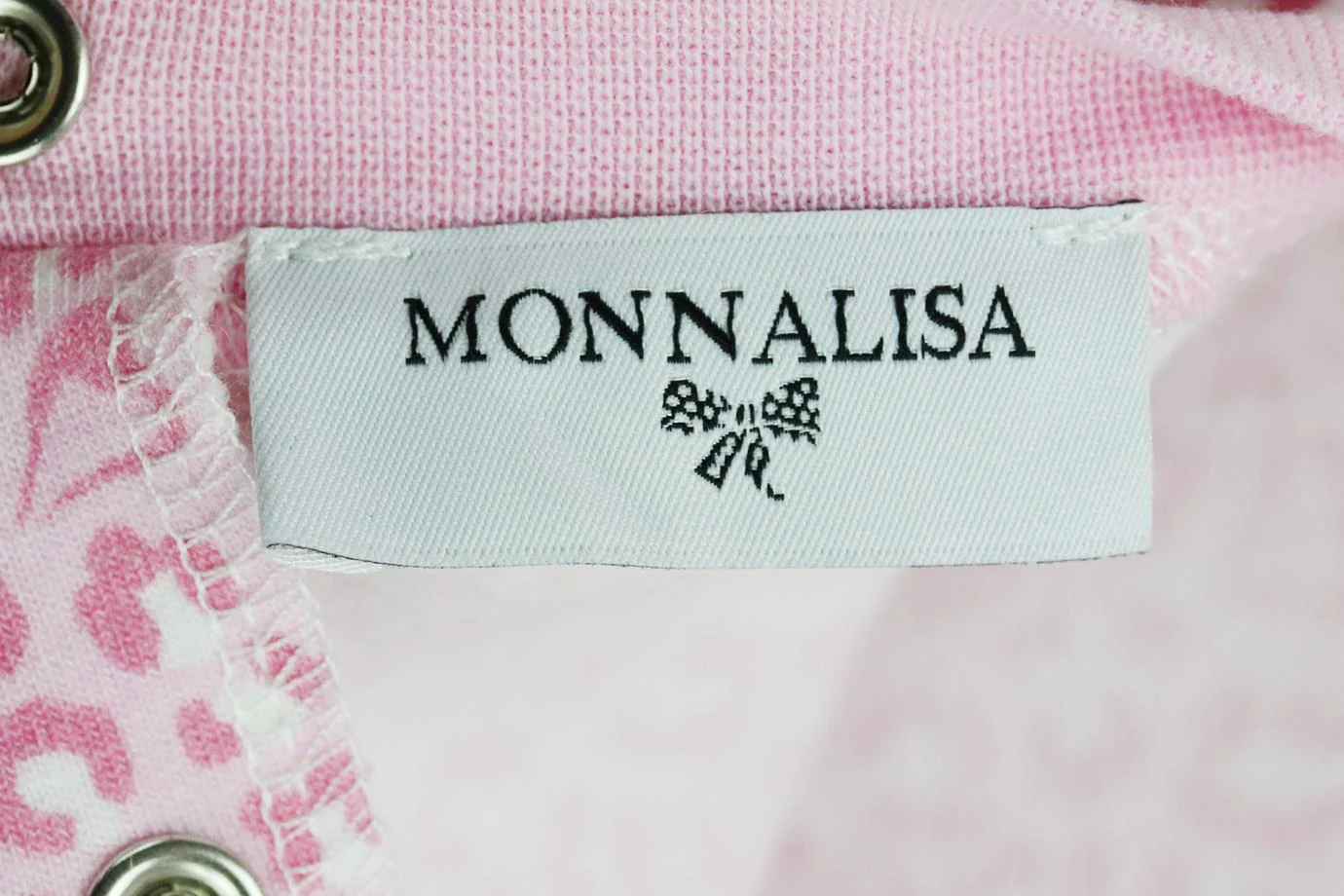 MONNALISA BABY GIRLS COTTON DRESS 9 MONTHS - Image 4