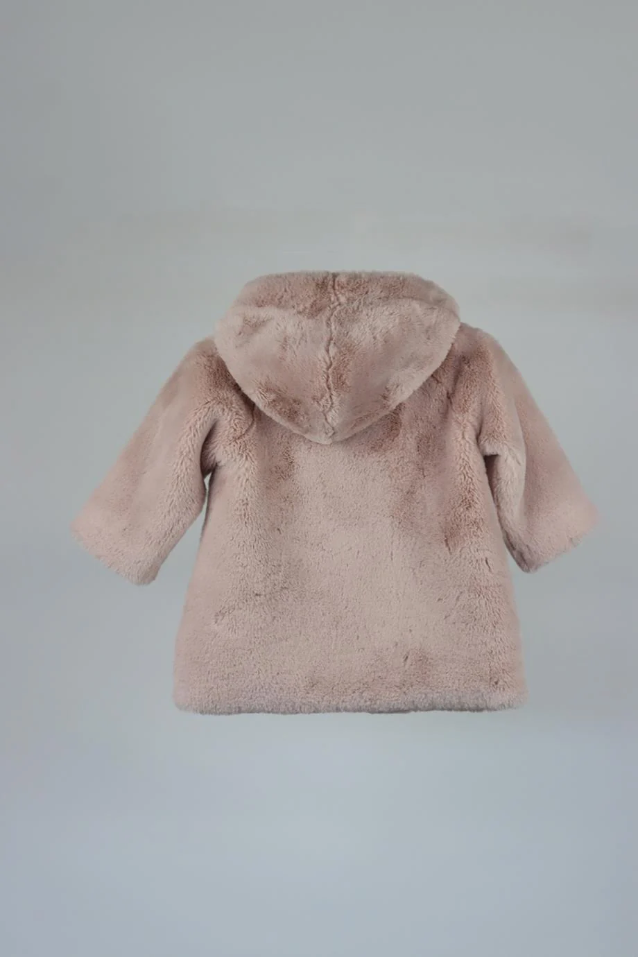 MONNALISA BABY GIRLS FAUX FUR COAT 18 MONTHS - Image 2