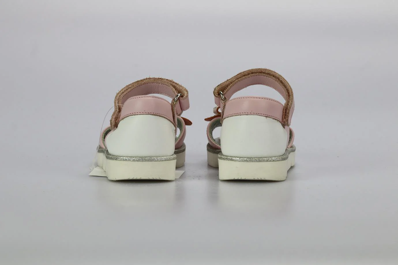 MONNALISA BABY GIRLS LEATHER SANDALS EU 23 UK 6 US 7 - Image 4