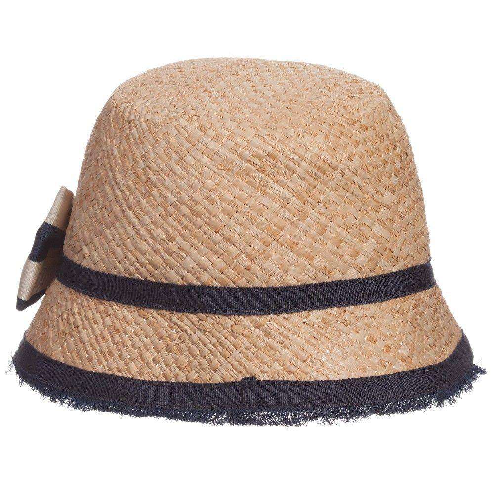 MONNALISA BABY GIRLS STRAW HAT 2-4 YEARS - Image 4