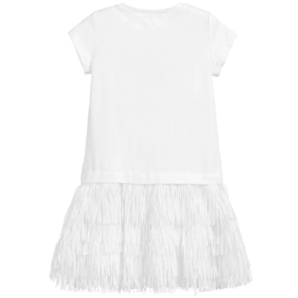 MONNALISA BABY GIRLS TROPICAL DRESS 2 YEARS - Image 2