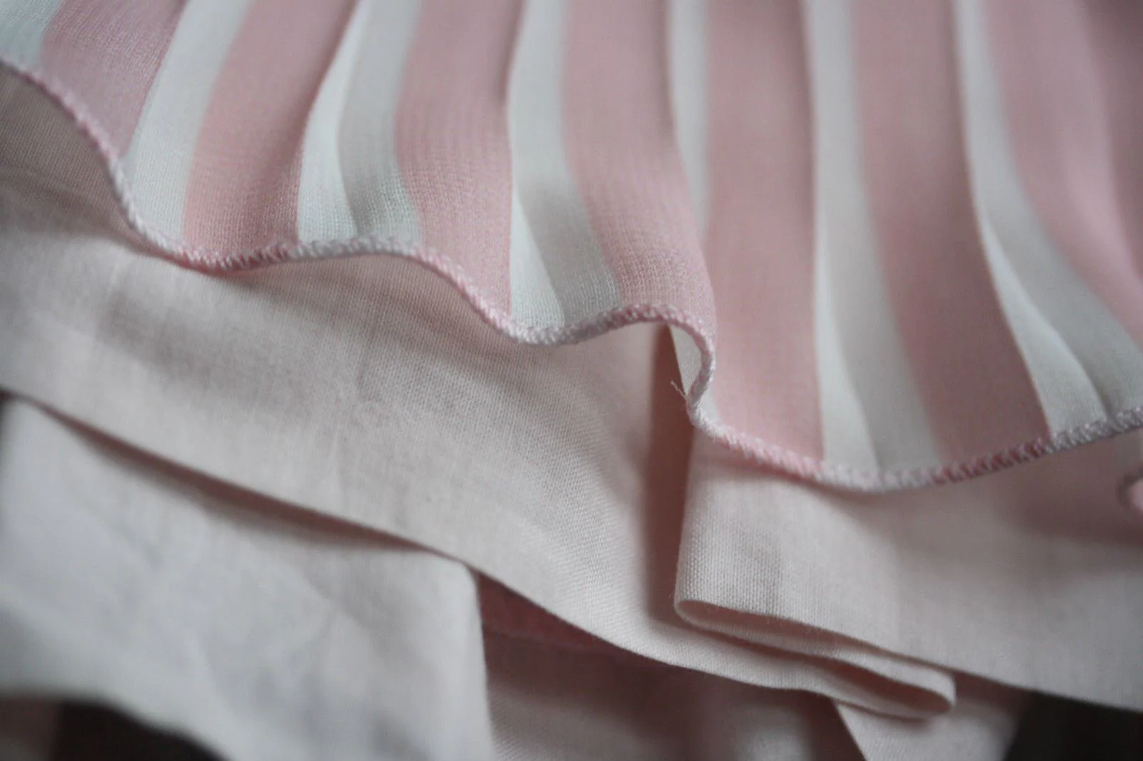 MONNALISA BABY PINK PLEATED SKIRT 2 YEARS - Image 3