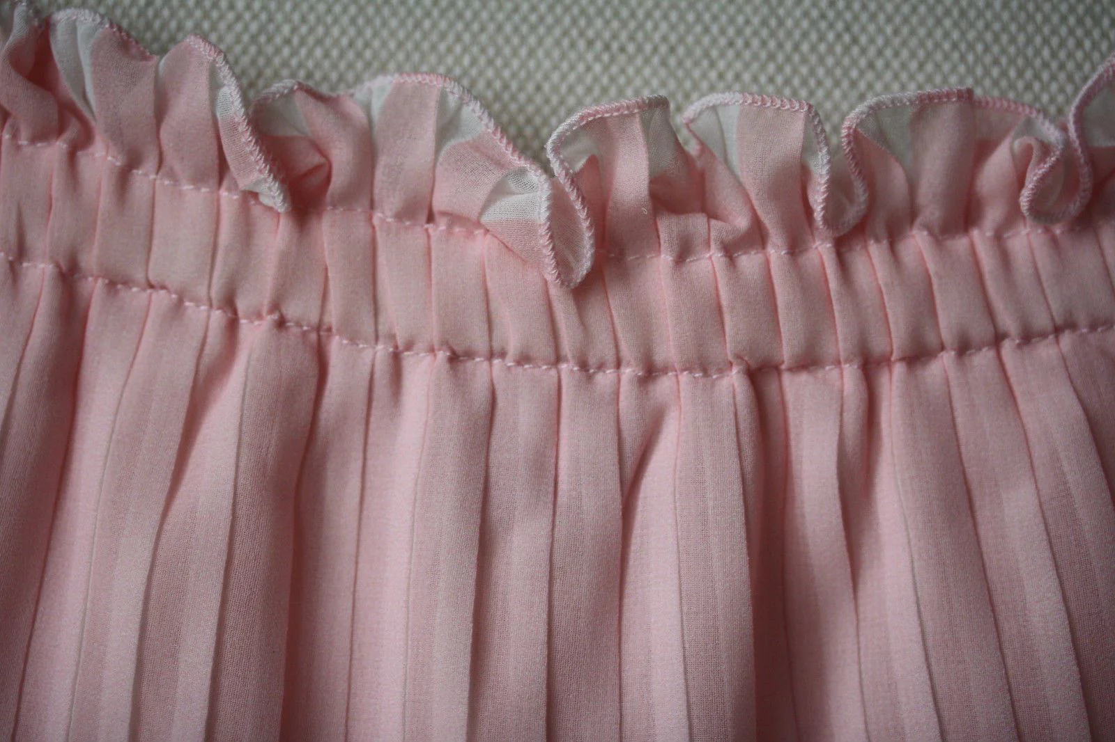MONNALISA BABY PINK PLEATED SKIRT 2 YEARS - Image 6
