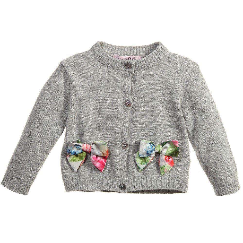 MONNALISA BABY TWEETY PIE FLORAL CARDIGAN 24 MONTHS - Image 2