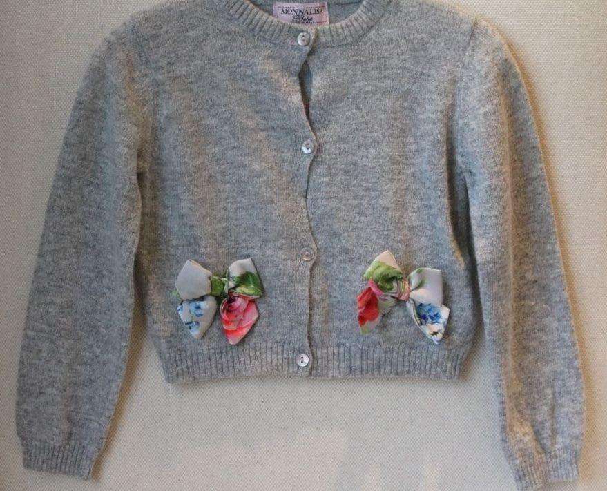 MONNALISA BABY TWEETY PIE FLORAL CARDIGAN 24 MONTHS - Image 3